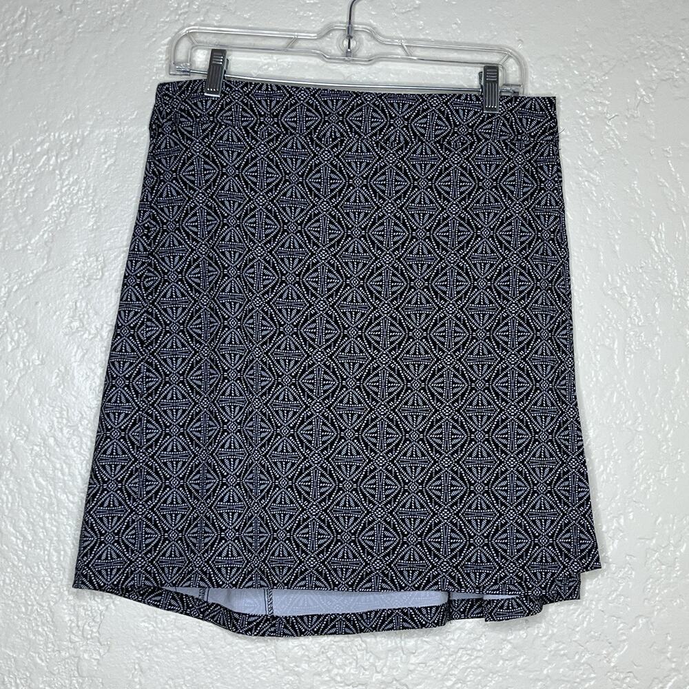 RipSkirt Hawaii Wrap Skirt Surf‎ Travel Resortcore Women Black White Medium
